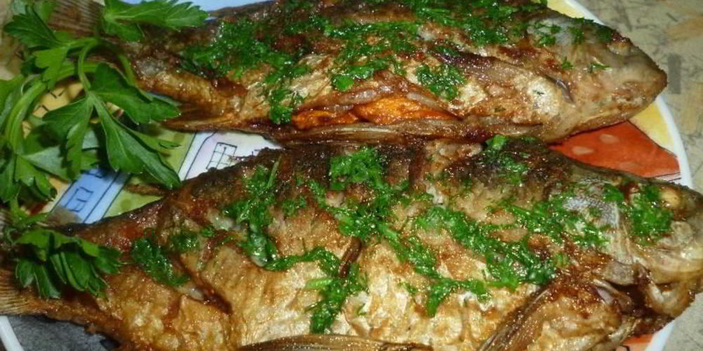 Рецепт шустрого карася жареного в соусе