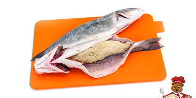 сибас фаршированный