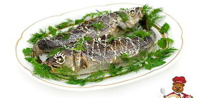 сибас фаршированный