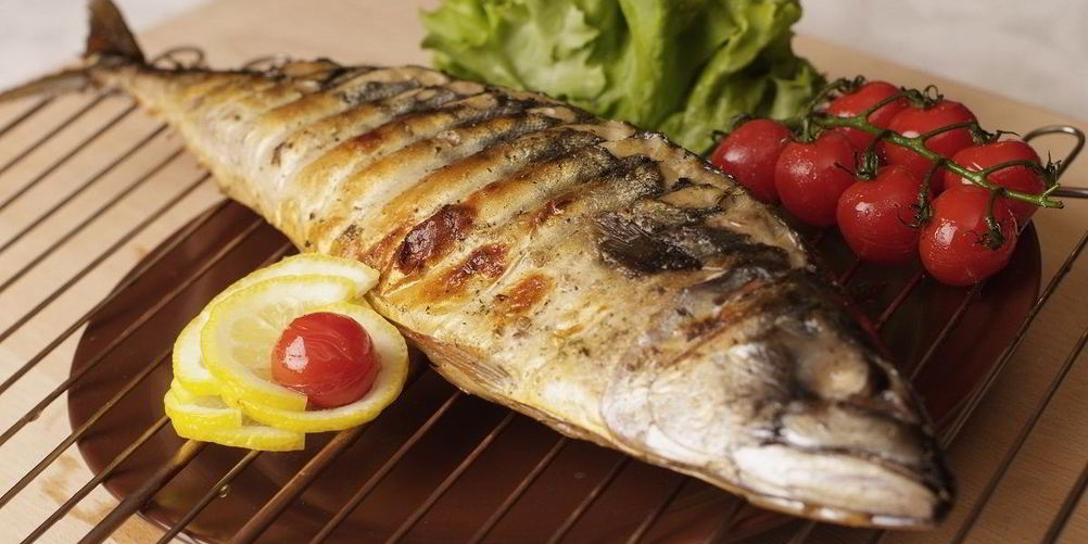 Рецепт скумбрия на решетке