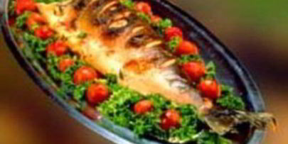 скумбрия с травами и лимоном, запеченная в фольге