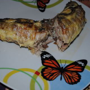 Скумбрия в духовке с майонезом