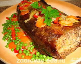 Сом в духовке