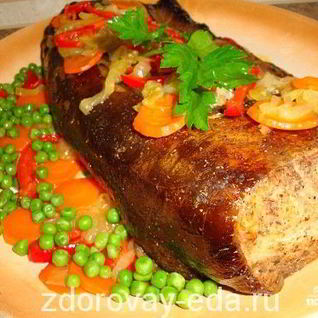 Сом в духовке