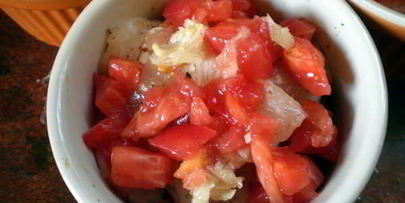 судак по-средиземноморски