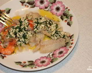 Судак под польским соусом