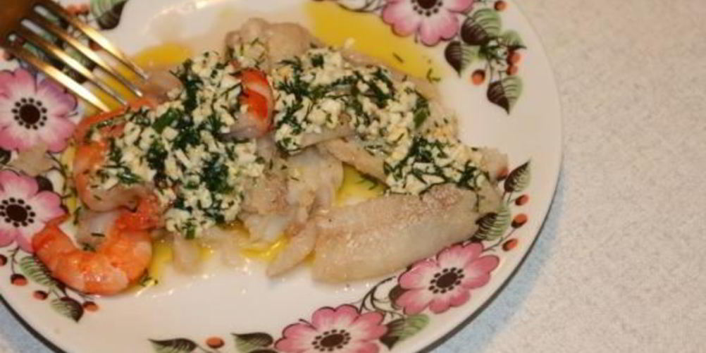 Рецепт судак под польским соусом