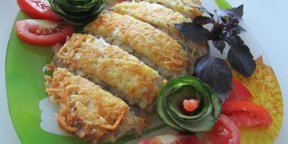 тилапия в шубке