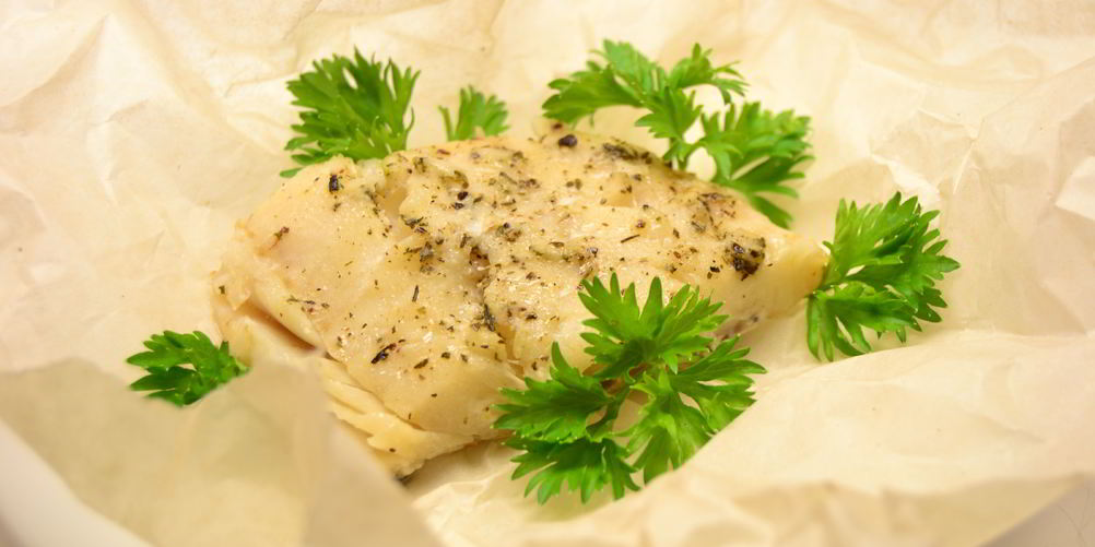 Рецепт треска запеченная в пергаменте с эстрагоном