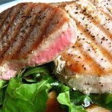 Рецепт Тунец на гриле по-кубински