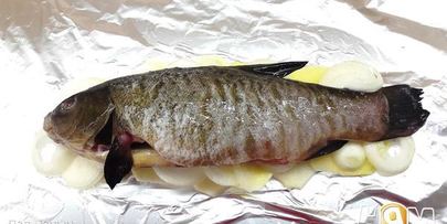 запеченный линь