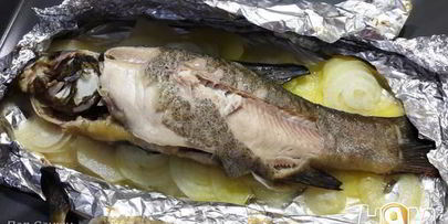 запеченный линь