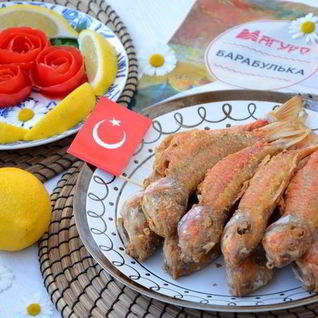 Жареная барабулька