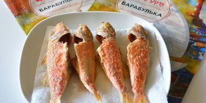 жареная барабулька