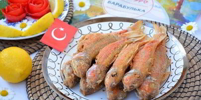 жареная барабулька