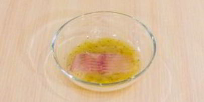 жареная рыба с овощами