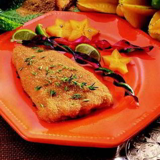 Жареная рыба с тимьяном и лаймом