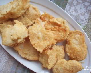 Жареная треска в кляре