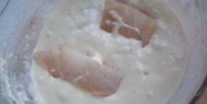 жареная треска в кляре