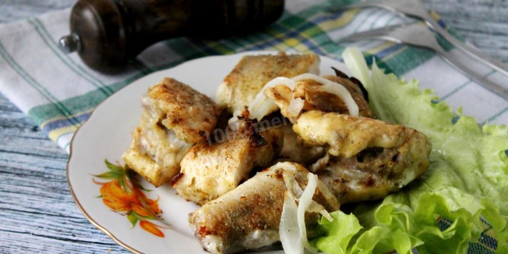 Рецепт жареный окунь