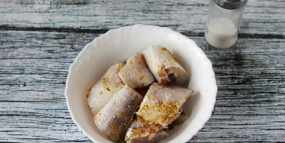 жареный окунь