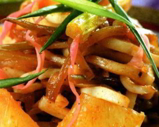 Жареные кальмары