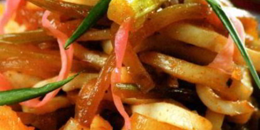 Рецепт жареные кальмары
