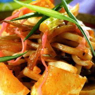 Жареные кальмары