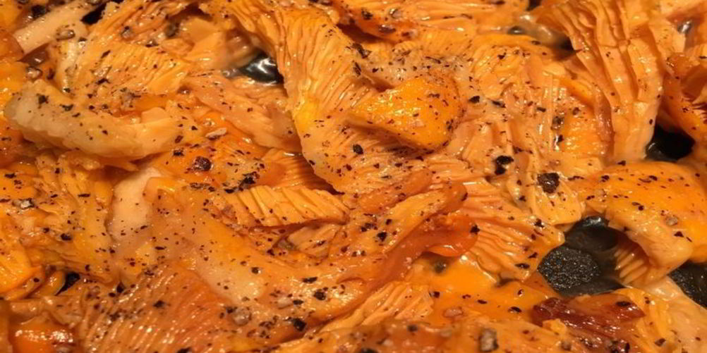 Рецепт жареные лисички