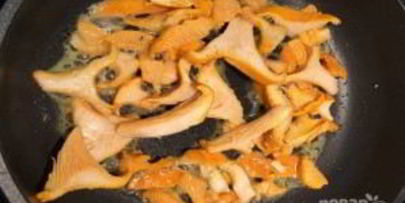 жареные лисички