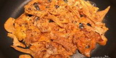 жареные лисички