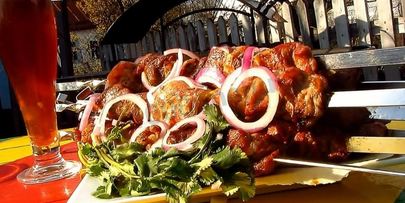 грузинский шашлык без маринада из свинины