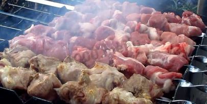 грузинский шашлык без маринада из свинины
