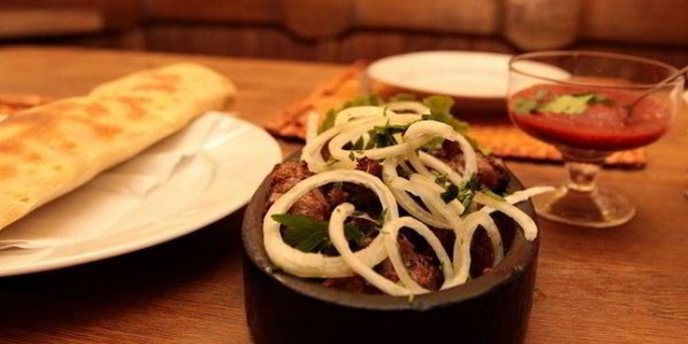 Рецепт грузинский шашлык из свинины