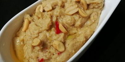 куриные шашлычки с арахисовым соусом