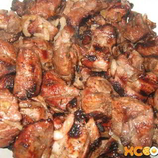 Мягкий, сочный шашлык из свинины