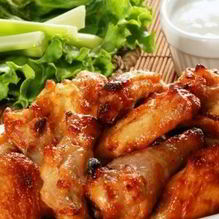 Рецепт Пикантный шашлык из куриных крылышек