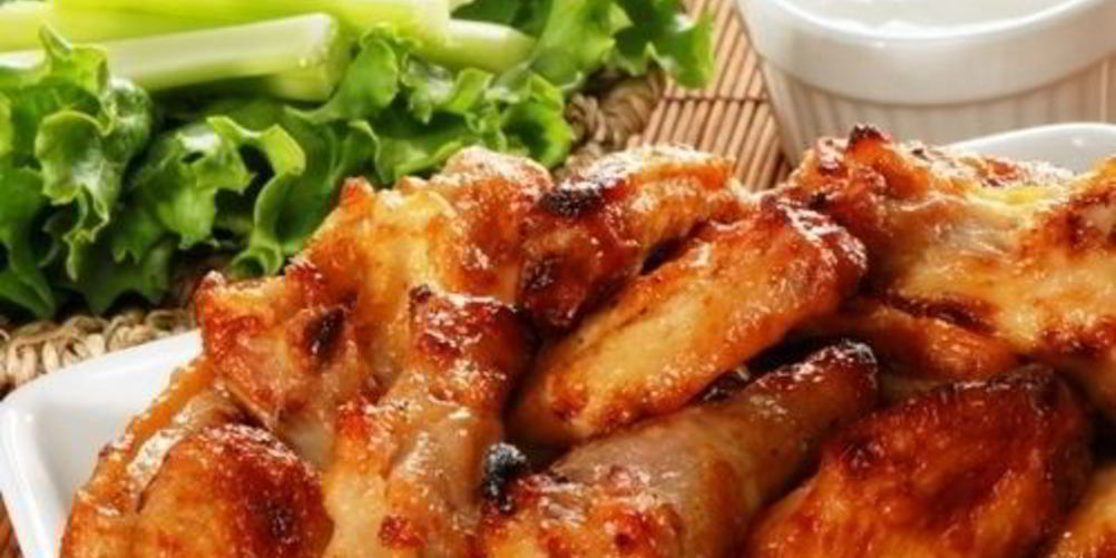 Рецепт пикантный шашлык из куриных крылышек