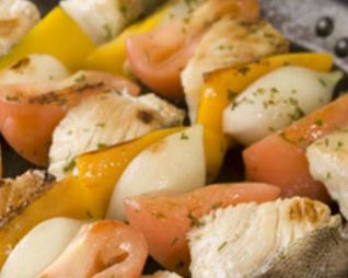 Рыбные шашлычки