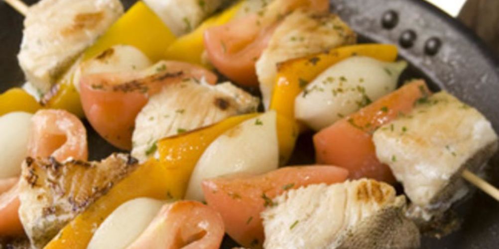 Рецепт рыбные шашлычки