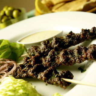 Шашлый из куриной печени