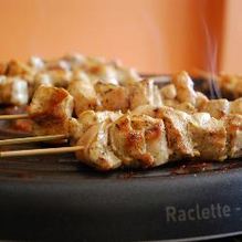 Рецепт Шашлычки из курицы с ананасами