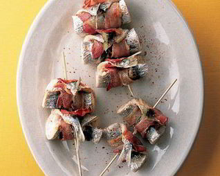 Шашлычки из сардин