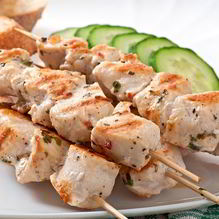 Рецепт Шашлычок из куриного филе в духовке