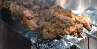 шашлык из баранины