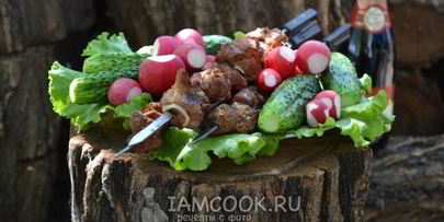шашлык из баранины