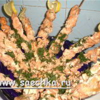 Шашлык из форели