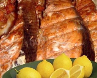 Шашлык из горбуши