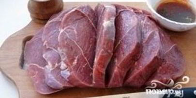 шашлык из говядины в духовке