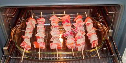 шашлык из индейки в кефирном маринаде